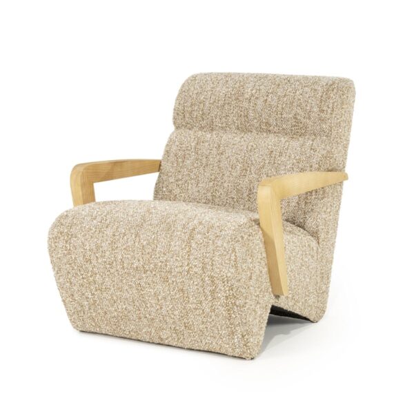 Eleonora fauteuil Olek met arm beige bay