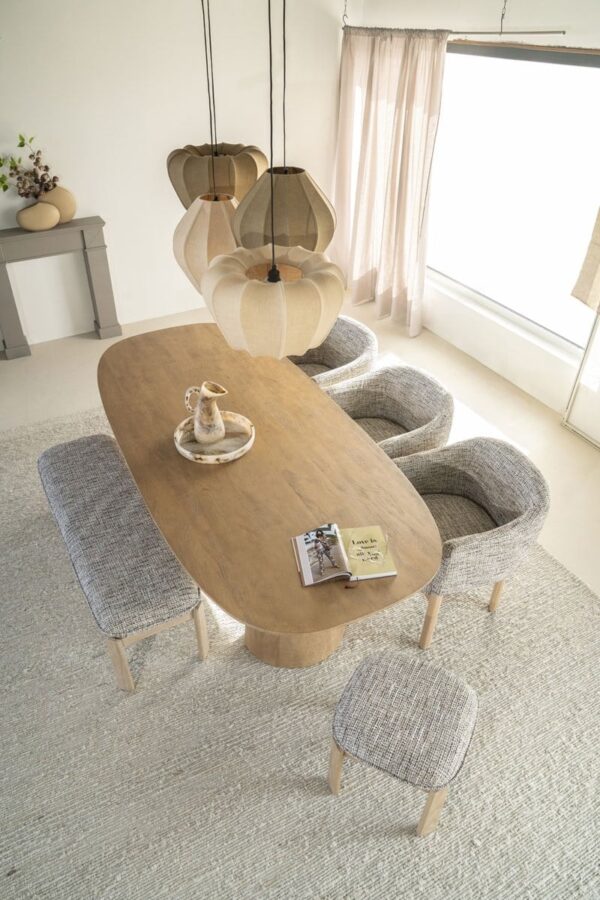Eleonora kruk Lottie 48x48x45 cm taupe