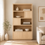Eleonora opbergkast Helsinki 120x42x220 cm eiken naturel
