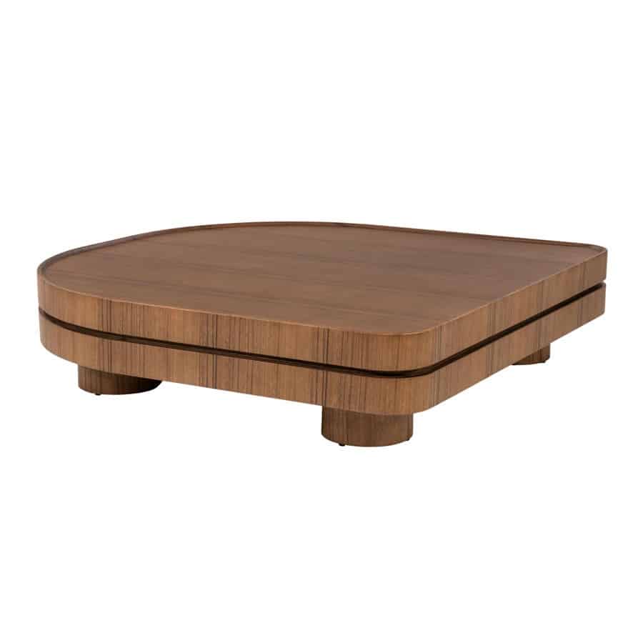 Eleonora salontafel Arcus 122x122x30 cm hout