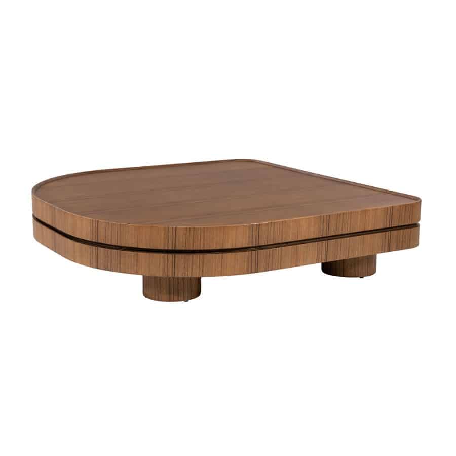 Eleonora salontafel Arcus 122x122x30 cm hout