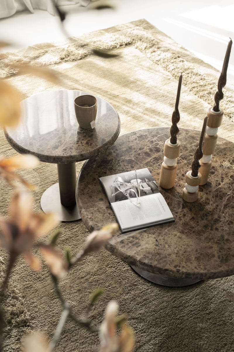 Eleonora salontafel Luigi 75x75x32 cm marmer