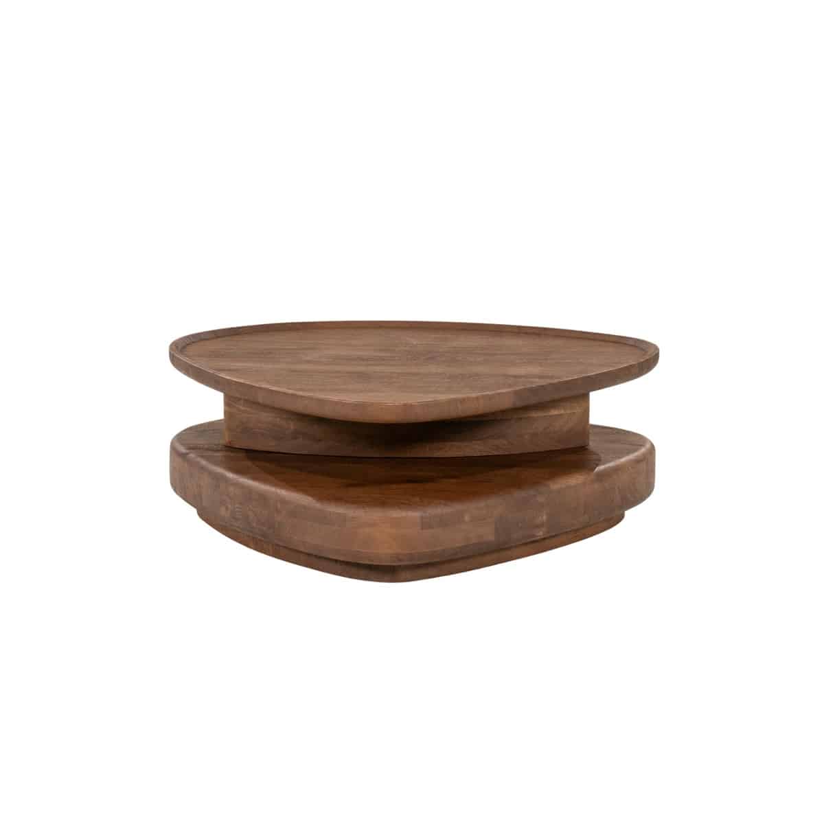 Eleonora salontafel Nino 80x80x31 cm mangohout
