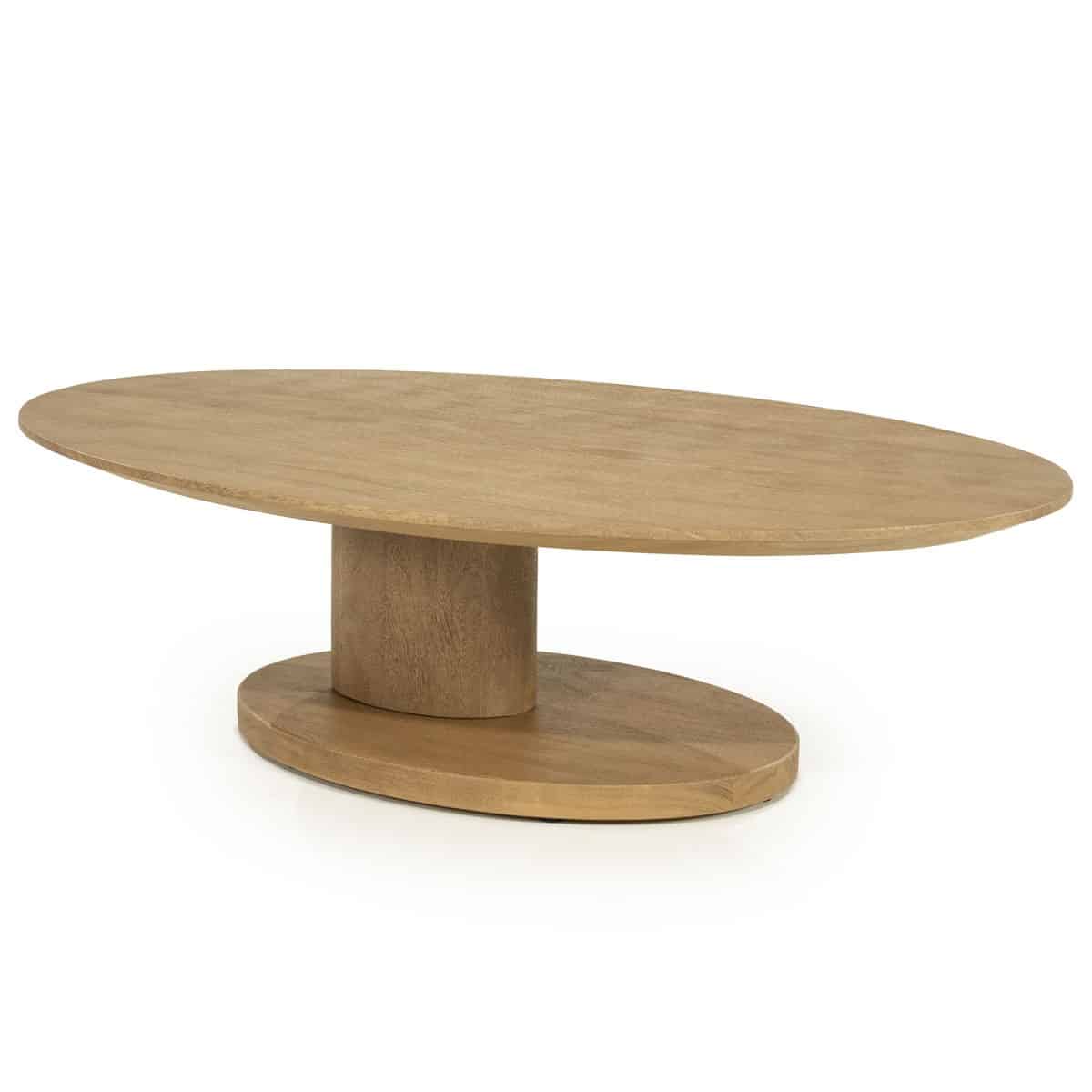 Eleonora salontafel Novia 120x80x30 cm mangohout naturel