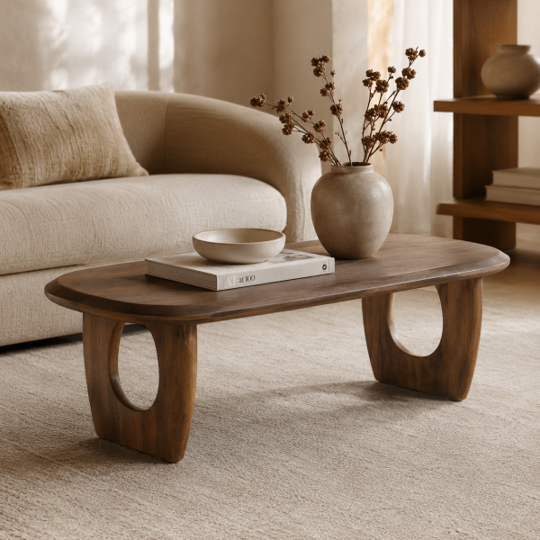 Eleonora salontafel Phoebe 130x70x40 cm mangohout