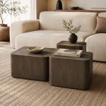 Eleonora salontafel Silva set van 3 hout