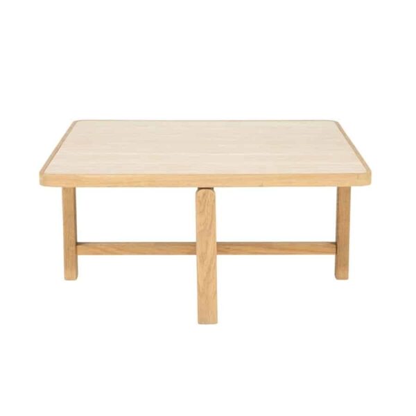 Eleonora salontafel Vidar 80x80x37 cm travertin