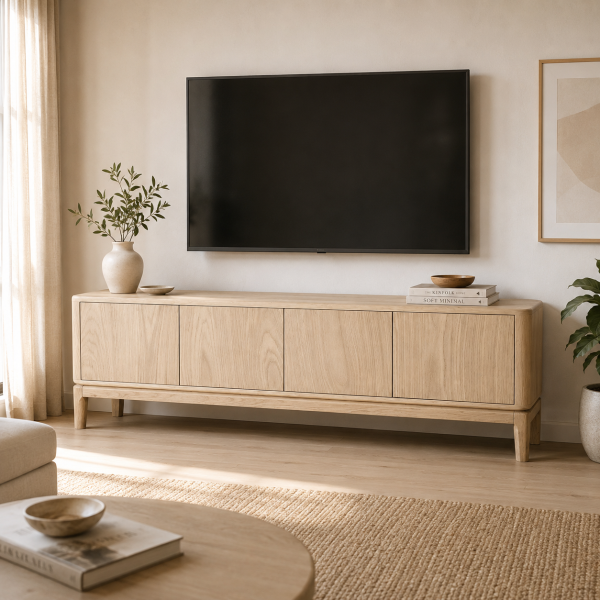 Eleonora tv meubel Harvey 170x40x50 cm eiken