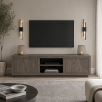 Eleonora tv meubel Helsinki 160x42x45 cm eiken bruin