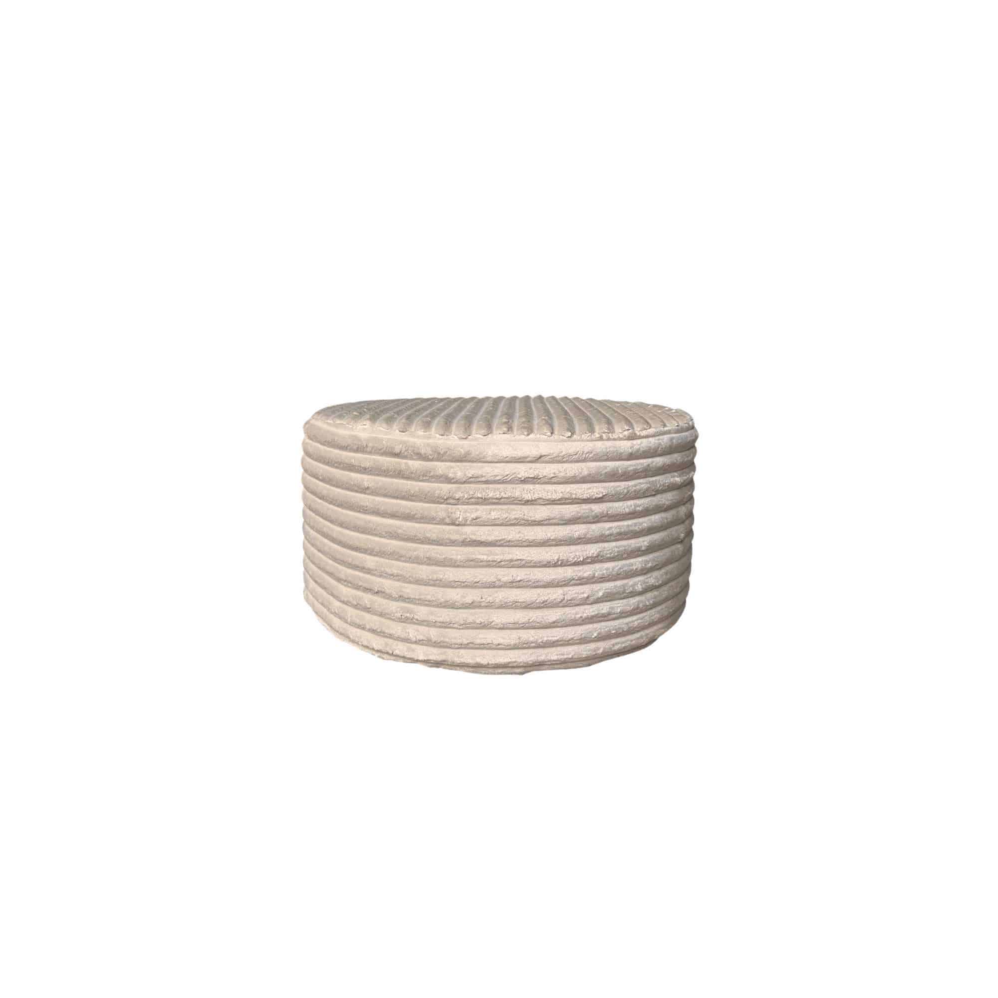 Starfurn My Sofa Hocker | Rond | 60 cm | Tilia 03 | Beige