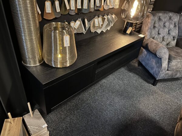 SHOWMODEL Van der Drift tv meubel zwevend Marque type XI eiken 180x40x45 cm