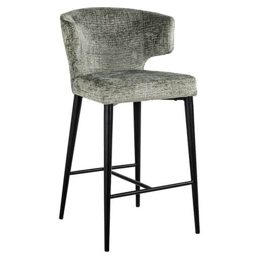 Richmond Interiors barstoel Taylor laag groen