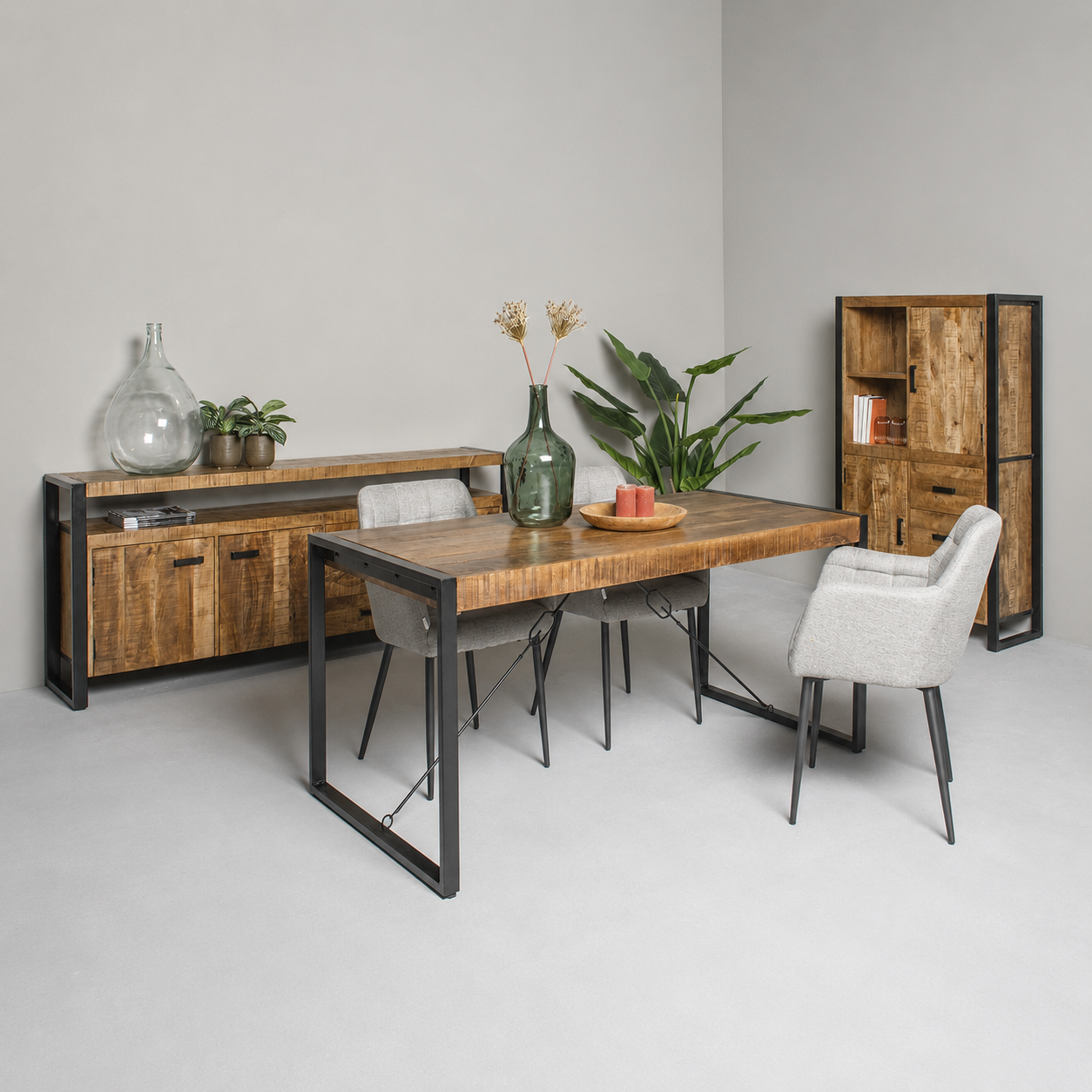 Livingfurn Eetkamertafels Nairobi 220x100 cm