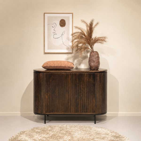 Livingfurn dressoir Noor Walnut 115cm