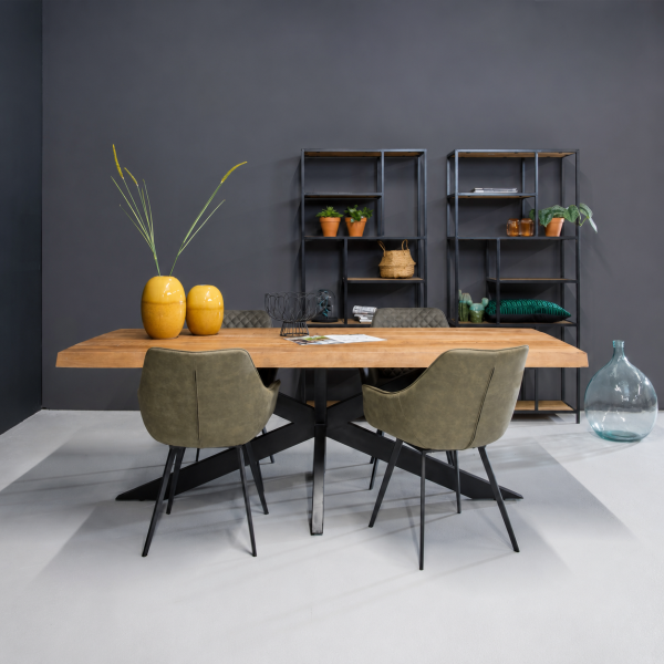 Livingfurn eettafel Nairobi Tree Top Spider 180cm