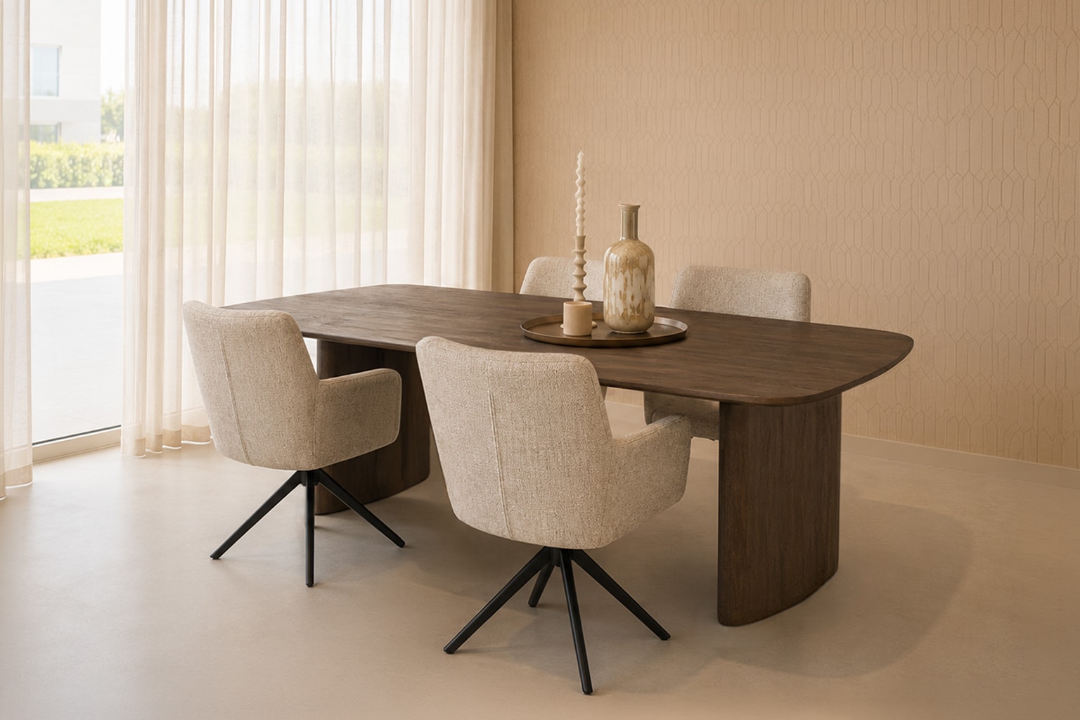 Livingfurn eettafel Tyler 220cm