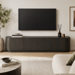 Livingfurn tv meubel Novero Espresso 220cm