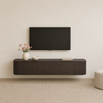 Livingfurn tv meubel Novero Espresso Zwevend 180cm