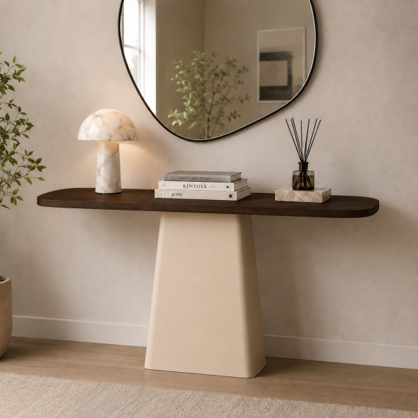 Livingfurn wandtafel Brix Marron 140 cm