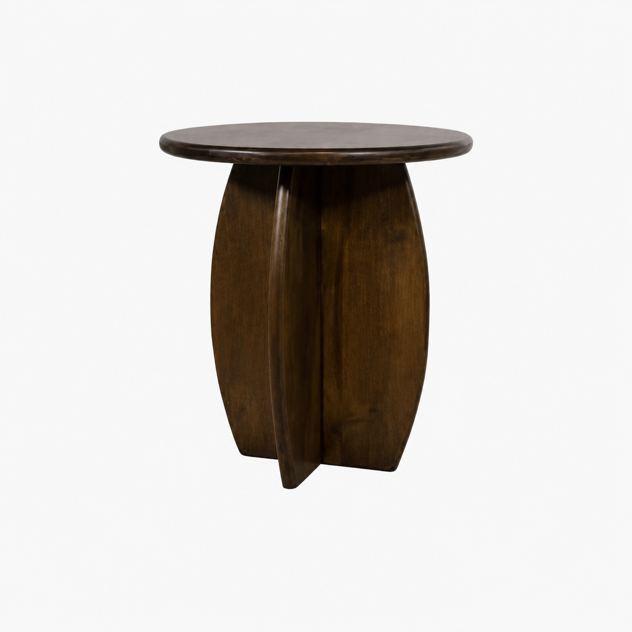 Nijwie MySons Bijzettafel Ø50, Mango Brown Walnut - Belly Table Collection