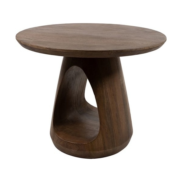 Nijwie MySons Bremen salontafel Ø60, H45, Mango Matt Walnut - Must Have Collection
