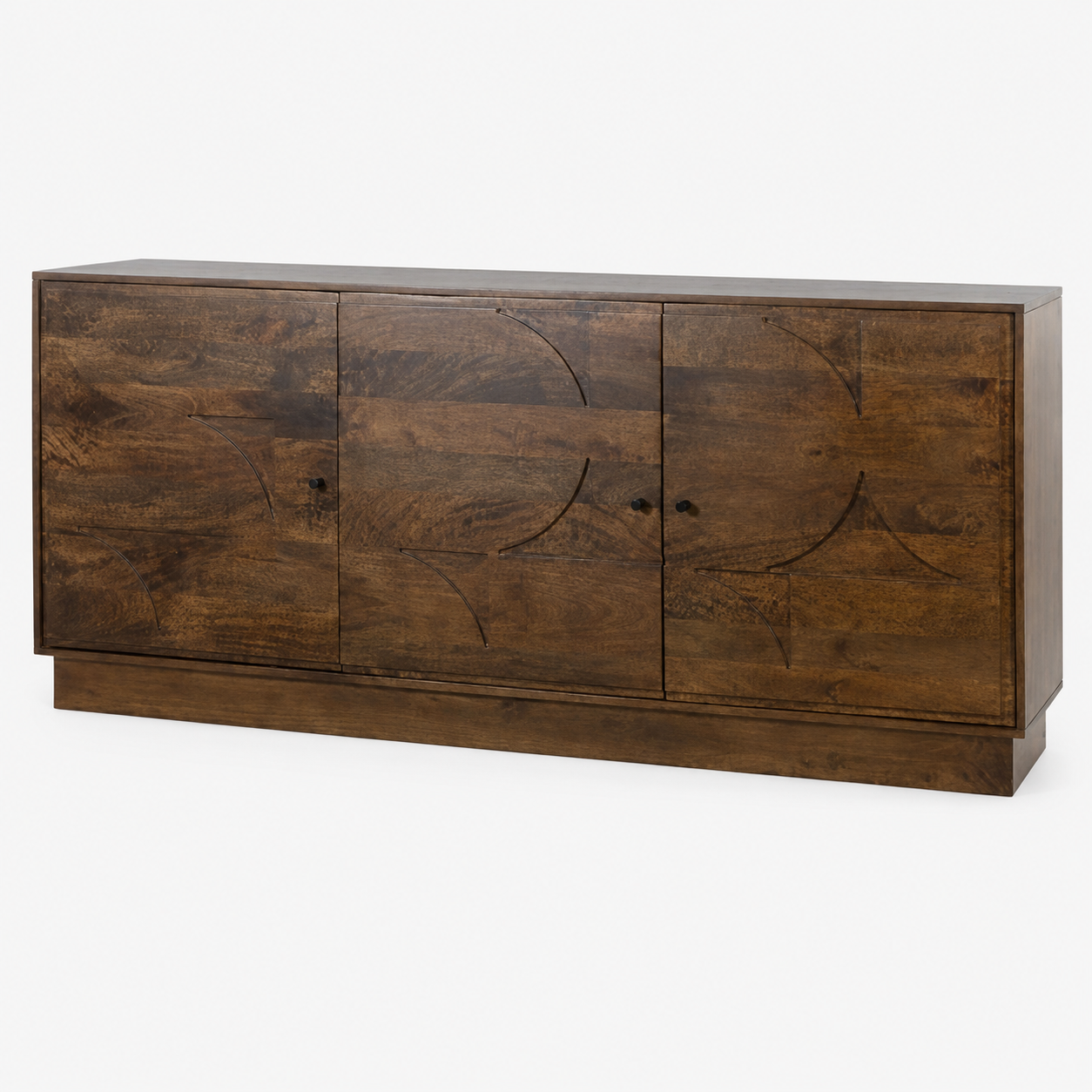 Nijwie MySons Dressoir 180 met 3 deuren, Mango Brown Walnut - Kaapstad Collection