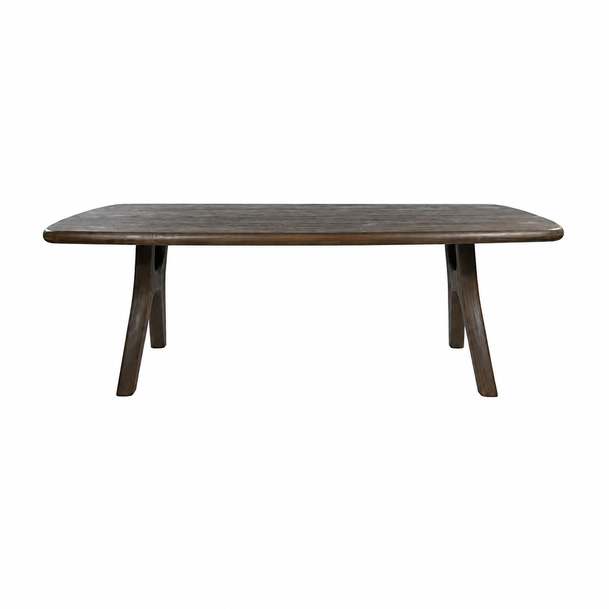 Nijwie MySons Eetkamertafel 200, langwerpig met ronde hoeken, Mango Espresso Brown - Addo Table Collection