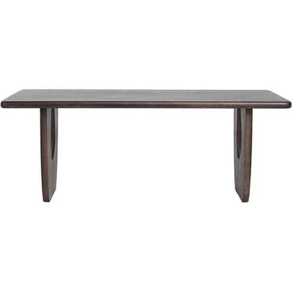 Nijwie MySons Eetkamertafel 240, langwerpig met ronde hoeken, Mango Espresso Brown – Addo Table Collection