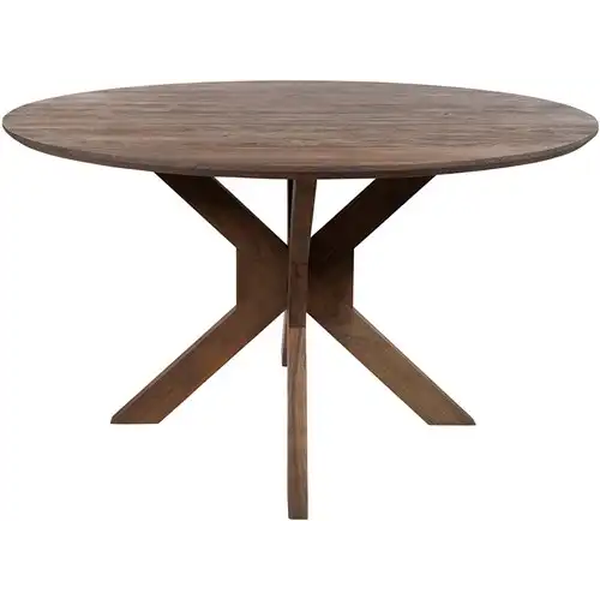 Nijwie MySons Eetkamertafel Ø130, Acacia Marron Brown - Gemini Table Collection