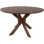 Nijwie MySons Eetkamertafel Ø150, Acacia Marron Brown - Gemini Table Collection