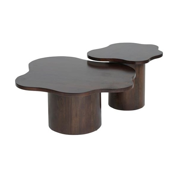 Nijwie MySons Fiore bijzettafel 65, Mango Brown Walnut - Mix & Match Collection