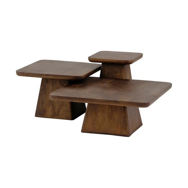 Nijwie MySons Salontafel 60, Mango Brown Walnut - Stockholm Collection