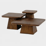 Nijwie MySons Salontafel 80, Mango Brown Walnut - Stockholm Collection
