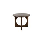 Nijwie MySons Salontafel Ø60, H46, Mango Brown Walnut - Zodiac Collection