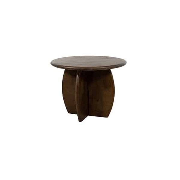Nijwie MySons Salontafel Ø60, Mango Brown Walnut - Belly Table Collection