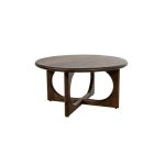 Nijwie MySons Salontafel Ø80, H40, Mango Brown Walnut - Zodiac Collection