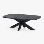 Nijwie MySons Salontafel deens ovaal 120, Acacia Black - Akagi Table Collection