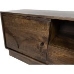 Nijwie MySons TV dressoir 190 met 3 deuren, 1 lade en 1 open vak, Mango Brown Walnut - Kaapstad Collection