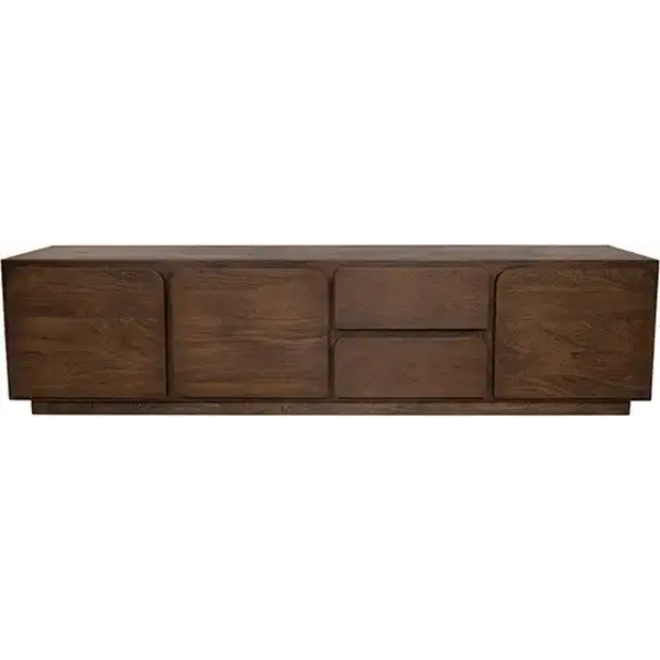 Nijwie MySons TV dressoir 190 met 3 deuren en 2 lades, Mango Dark Malt - Bloemfontein Collection