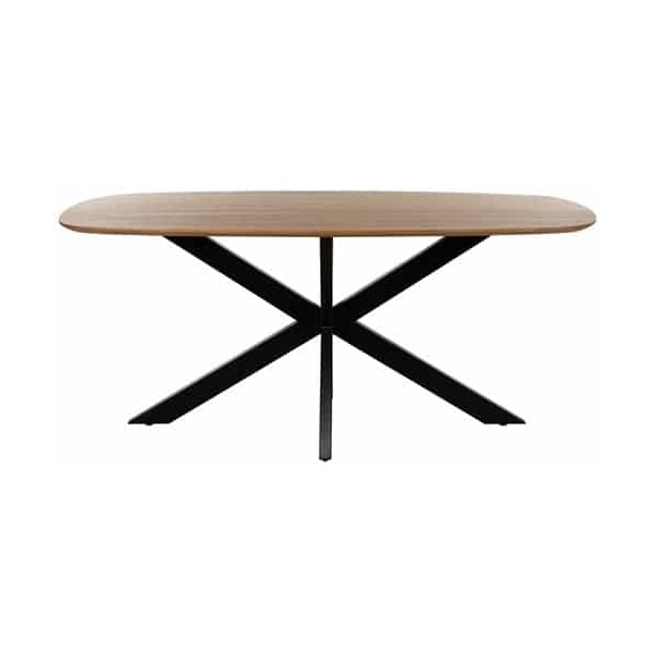 Nijwie MySons eettafel deens ovaal 160x90x78 Mango Smooth Natural – Akagi Table Collection