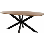 Nijwie MySons eettafel deens ovaal 230x105x78 Mango Smooth Natural – Akagi Table Collection
