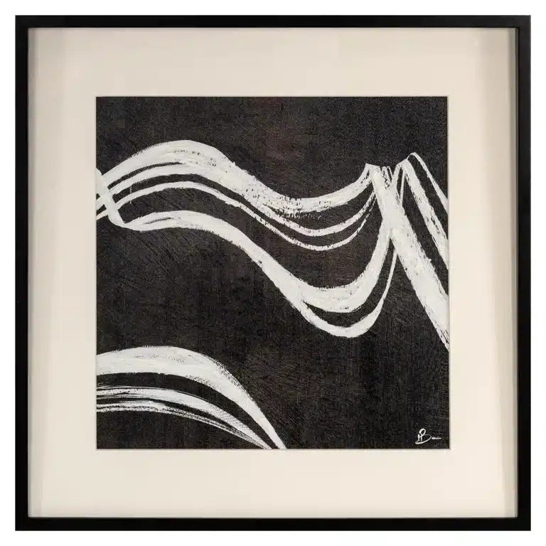 Richmond Interiors Wall art Jozy zwart/wit