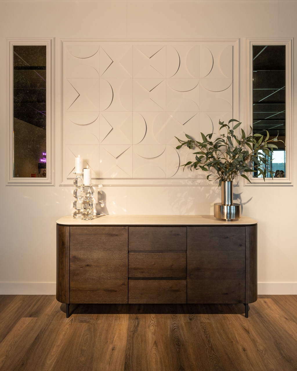 Richmond Interiors dressoir Ritz 179,5x44,5x80 cm travertin