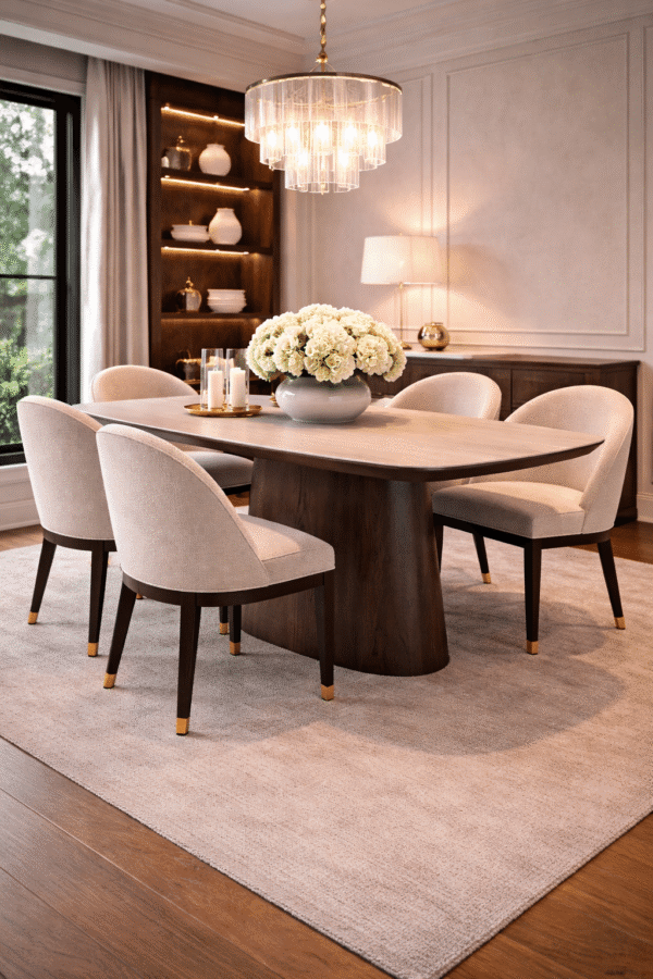 Richmond Interiors eettafel Ritz 200 cm travertin