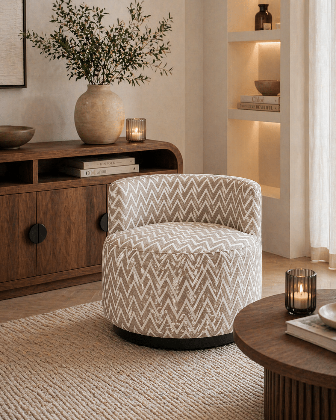 Richmond Interiors fauteuil Franny sand