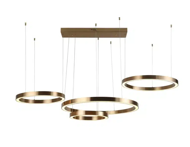 Richmond Interiors hanglamp Lilou goud