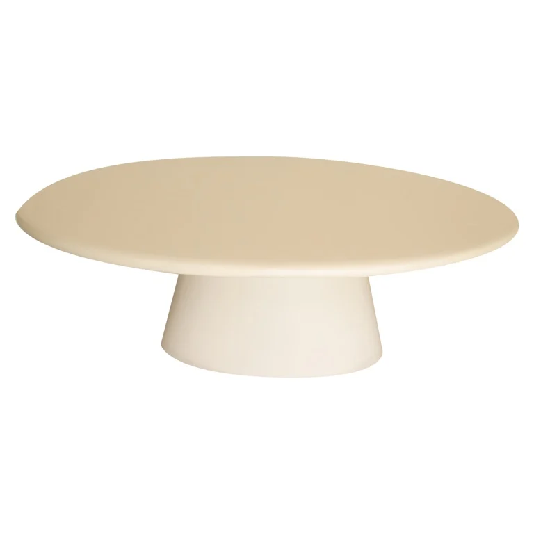 Richmond Interiors indoor/outdoor salontafel Urban Bloom 110x90x34 cm sandstone