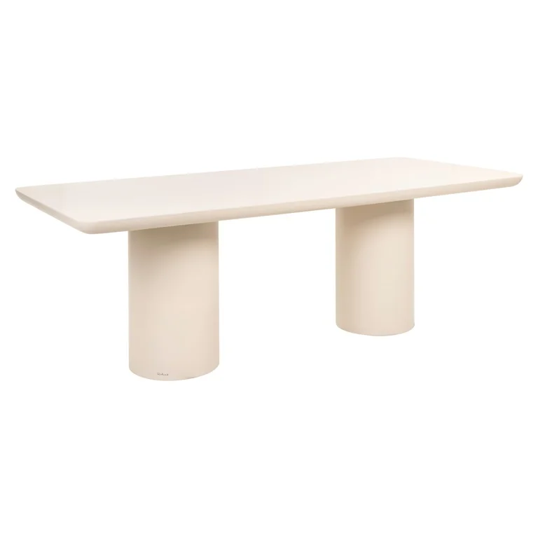 Richmond Interiors indoor/outdoor eettafel Urban Bloom 230 cm sandstone