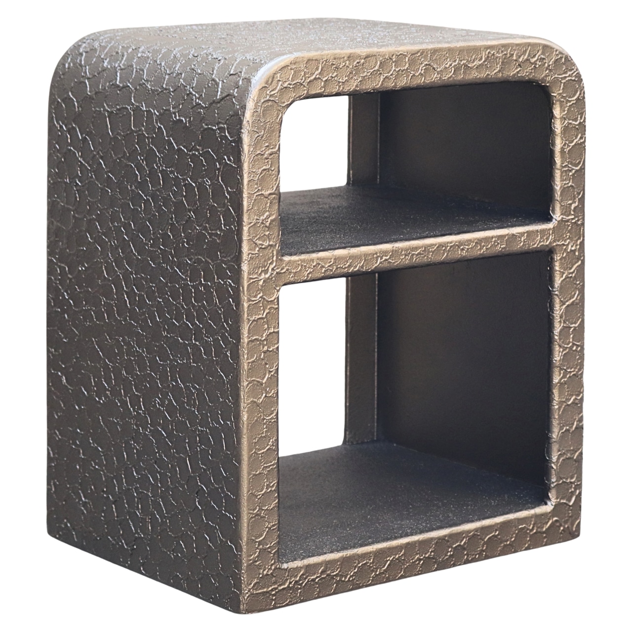 Richmond Interiors nachtkastje Dorma brons 45x35x55 cm metaal