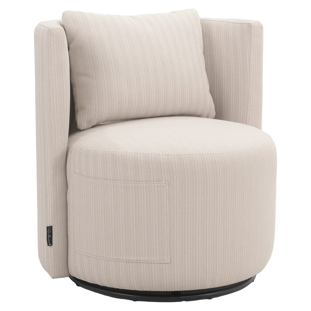 Richmond Interiors outdoor fauteuil draaibaar Marlin Beige
